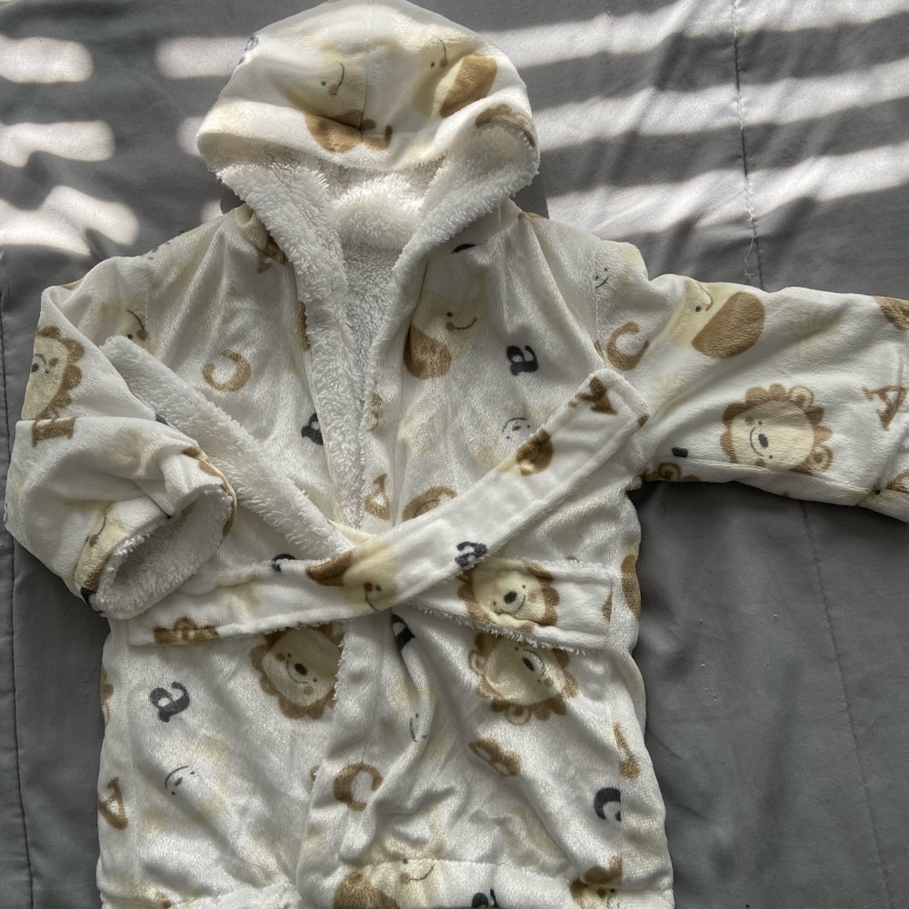 Baby bath robe